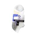 Socks Low Cut 9-11 White, 3 ct (12 Pack)