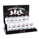 J-Lash, Eyelashes Natural Assorted Display (72 Pack)