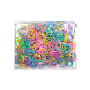 Hair Rubber Bands Assorted Colors, 500 ct (12 Pack)
