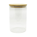 Glass Jar with Bamboo Lid, 37.2 oz (24 Pack)