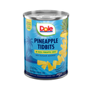Dole, Pineapple Tidbits In Juice, 20 oz (12 Pack)