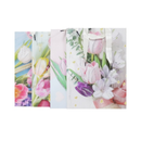 Gift Bags Flowers With Glitter Small Assorted (12 Pack)