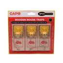 Mouse Trap 4 X 1½ Wood, 3 ct (24 Pack)