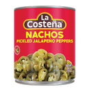 La Costeña, Nachos Jalapeños Peppers, 26 oz (12 Pack)