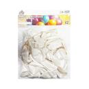 Balloons White, 50 ct, 12 in (12 Pack)