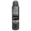 Dove, Men Anti-Perspirant Invisible Dry, 150 ml (12 Pack)