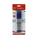 Cello, Superglide Ball Pen Blue, 3 ct (24 Pack)