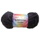 Knitting Yarn Dark Gray 100% Acrylic (10 Pack)