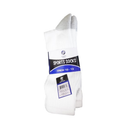 Men's Socks Crew 10-13 White, 3 ct (12 Pack)