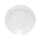 Party Tray Round Plastic Clear, 16.5 in (24 Pack)