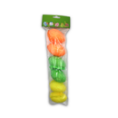 Easter Eggs 6 ct Foam & Glitter, 1.6 in (48 Pack)