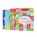 Gift Bags Feliz Cumpleaños Small Assorted (12 Pack)