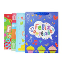 Gift Bags Feliz Cumpleaños Medium Assorted (12 Pack)
