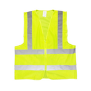 Safety Vest Fluorescent Xl with Zipper (10 Pack)