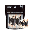 Eye Shadow Wands 20pc Double Tip, 20 ct (12 Pack)