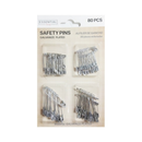 Essential Living, Safety Pins Assorted (12 Pack)