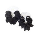 UBC, Hair Rubber Bands Small Black, 30 ct (12 Pack)