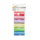 Pet Waste Bags Assorted Colors, 6 ct (12 Pack)