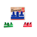 Essential Living, Clips All Purpose 3pc Asst Sizes & Clrs (24 Pack)