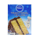 Pillsbury, Cake Mix Traditional Yellow, 15.25 oz (12 Pack)