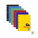 Bazic, Notebook 1 Subj with R Spiral Assorted, 70 ct (24 Pack)