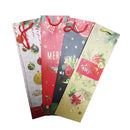 X-Mas Gift Bags For Wine Bottle Assorted (12 Pack)