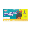 Ri-Pac, Lawn & Leaf Bags 5 ct, 39 gal (24 Pack)