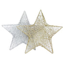 X-Mas Star Ornament Wire Assorted, 10 in (6 Pack)