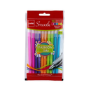 Cello, Smooth Ballpoint Pens Assorted Colors, 10 ct (36 Pack)
