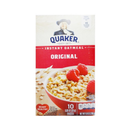 Quaker, Instant Oatmeal Original, 10 ct (12 Pack)