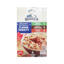 Quaker, Instant Oatmeal Assorted, 8 ct (12 Pack)