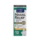 Family Care, Nasal Relief Mist Severe, 0.5 oz (24 Pack)