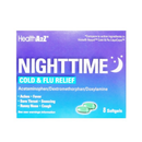 Health A2z, Nighttime Cold & Flu, 8 ct, 325 mg (24 Pack)