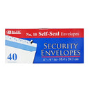 Bazic, Envelopes Self-Seal, 40 ct (24 Pack)