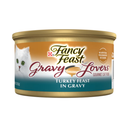 Fancy Feast, Turkey Feast in Gravy Wet Cat Food, 3 oz (24 Pack)