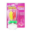 Birthday Candle Musical Assorted. Colors (25 Pack)