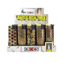 Crocs, Geometric Pattern Torch Lighter Assorted (25 Pack)