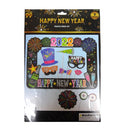 New Year DIY Photo Prop Kit 9pc, 9 ct (18 Pack)