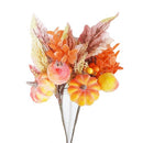 Harvest Bouquet With Pumpkin Plastic, 34 cm (36 Pack)