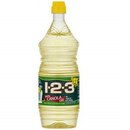 1-2-3, Canola Oil With Omega, 33.81 oz (12 Pack)