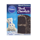 Pillsbury, Cake Mix Dark Choc, 15.25 oz (12 Pack)