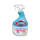 Clorox, Disinfecting All Purpose Cleaner, Crisp Lemon Scent, 32 oz (9 Pack)