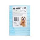 Oh Happy Pad, Oh Happy Pads 23.6X23. Blue, 50 ct (6 Pack)