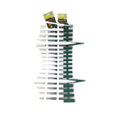 Garden Fence Plastic Asst Clrs, 24 in (24 Pack)