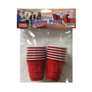 Pong, Game Cups Mini Set Red, 14 ct (24 Pack)