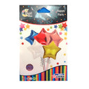 C Bright, Balloons Foil Pink Star Shape, 16 in (12 Pack)