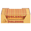 Toblerone, Milk Chocolate With Honey & Almond, 100 g (20 Pack)