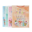 Gift Bags Happy Birthday Large Assorted (12 Pack)