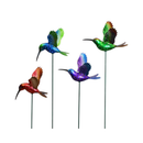 Garden Decor Hummingbird Asst, 4 in (24 Pack)