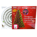 UL, X-Mas LED Musical Lights 300 ct, 66 ft (20 Pack)